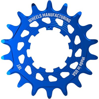 Wheels Manufacturing Solo HG Cog - 18t, Fits Solo-HG Kits, Blue SOLO-HG-18T-6