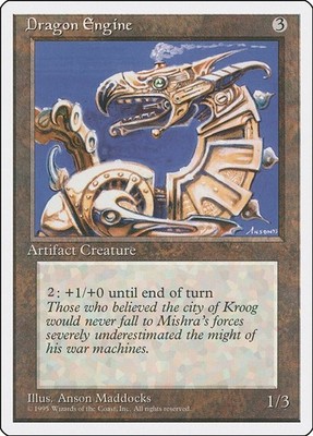 Dragon Engine Fourth Edition MTG 317 LP