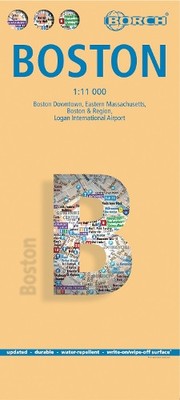 Aa. Vv. Boston, Borch Map (Map) Borch Map (UK IMPORT)