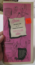 Steins 1973 "Make Up for The Profession" Brochure Pamphlet Catalog, EX Very Rare