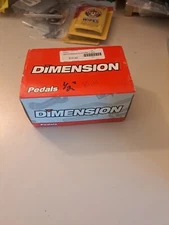Dimension Mountain Basic Heavy-Duty Pedals - 1/2"- NIB