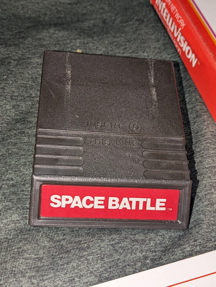 Intellivision Space Battle CIB Complete Manuals And Overlays 1979 - Image 2 of 4
