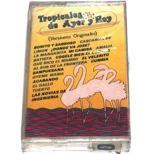 Tropicales de Ayer y Hoy Versiones Originales (Cassette Tape Mexico 1988) SEALED