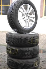 4 Winterreifen Alufelgen Rial Mercedes A- B- C-Kasse W169 245 246 176 203 204