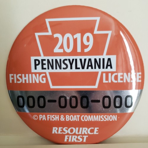 Pennsylvania Fish Commission 2018 & 2019 Fishing License Vendor Promo Displays - Picture 2 of 4