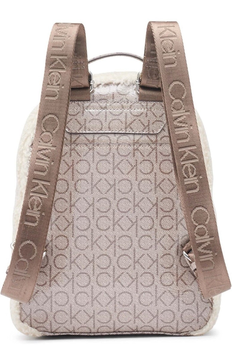 Calvin Klein Estelle Novelty-Backpack, Almond/Taupe/Natural  display picture 3