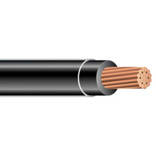 4 AWG Ga 19 Stranded Insulated Copper THHN/THWN-2 Building Wire 600 Volts 50Ft