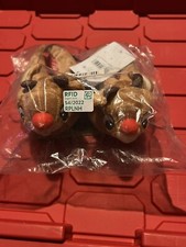 New With Tags In Bag Rudolph The Red Nose Reindeer Kids Size 2 Slippers