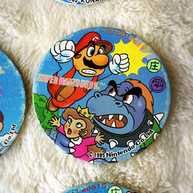 Vintage Famicom Menko Cards Set of 11 Mario Antarctic Golf Retro Japan 80s