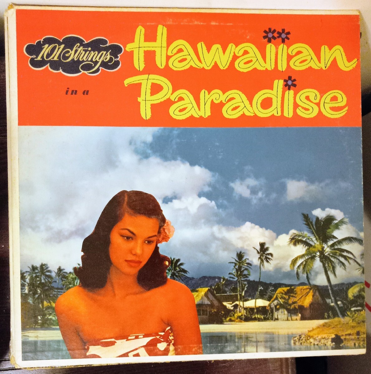 101 Strings ALBUM COVER ONLY A HAWAIIAN PARADISE
