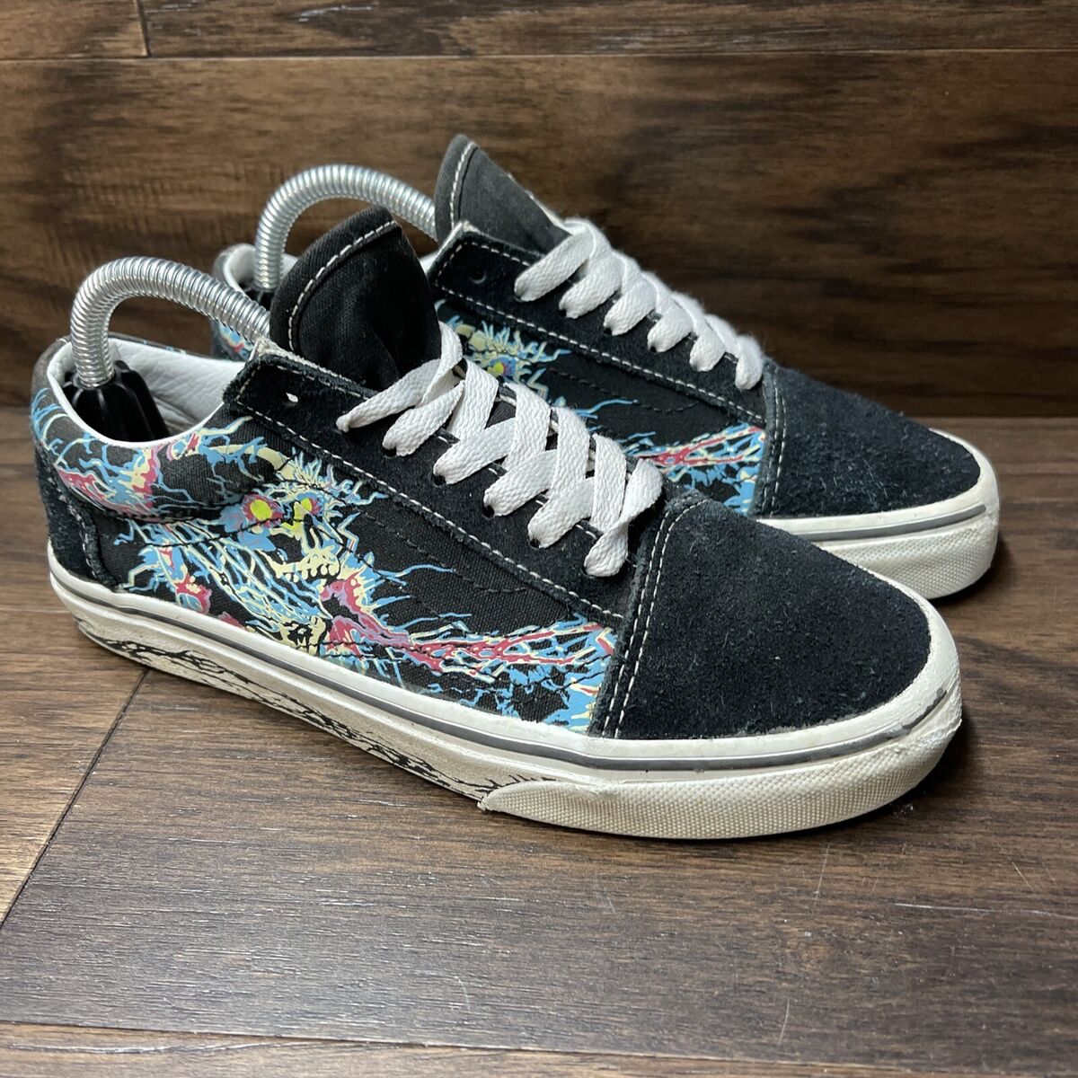 Vans Old Skool Zap Low Glow in the Dark Skull House of Vans Old Skool Zap Low Glow in the Dark Skull House of
