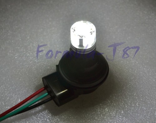 LED 15W 4157 White 5000K Two Bulbs Light Rear Turn Signal Replace Upgrade Lamp - Picture 7 of 12