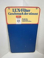 50er 60er Lux Werbeschild Plakat 72x43 Zigare...