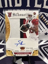 2013 Panini Crown Royale - Silhouettes Auto #234 Stepfan Taylor /299 (AU,MEM,RC)