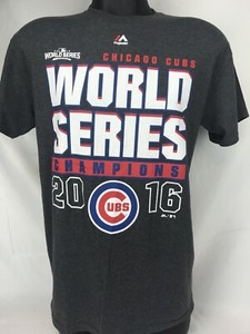 majestic cubs world series shirt