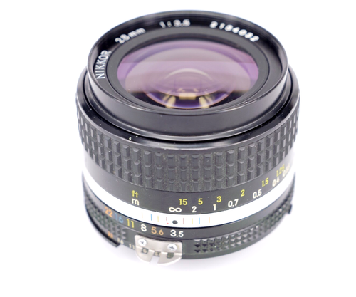 Nikon Nikkor 28mm F3.5 AI manual focus lens