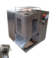 TECHTONGDA Shredded Meat Cutting Machine with Double Motor 8mm 110V
