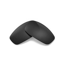 Walleva Two Pairs Polarized Lenses For Spy Optic MC -Titanium  Black