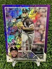 2023 Topps Series 2 Yoan Moncada Purple Shimmer Foil /799 Chicago White Sox