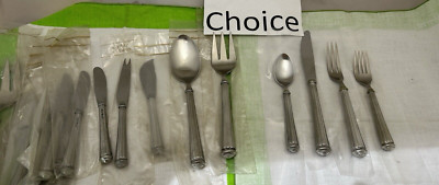 Alvin Rondelle Pewter Your Choice of singles or 4 piece setting, all excellent