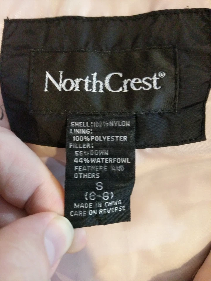 NORTHCREST CHALECO MUJER PLUMÓN RELLENO TALLA S NEGRO ROSA Cremallera Foto 4 de 4