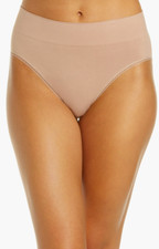 Wacoal Women's Feeling Flexible Seamless Hi Cut Brief Panties L33327 Size Large