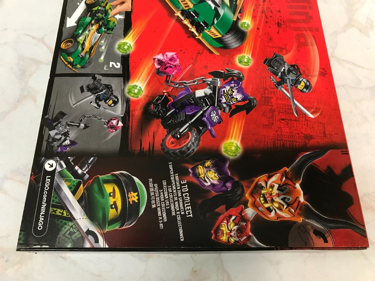 LEGO 70641 Ninjago Nightcrawler 552 pcs 9-14 yrs NEW & lego sealed