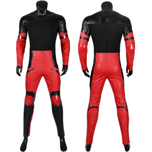 Deadpool 3 Mono Trajes Wade Wilson Rojo Set Traje Disfraz Disfraz Halloween - Imagen 7 de 25