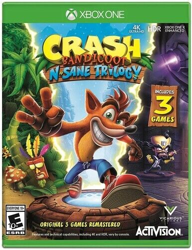 Crash Bandicoot N. Sane Trilogy - Microsoft Xbox One for sale