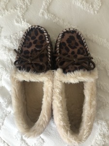 j crew leopard slippers