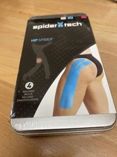 spider tech kinesiology tape - Hip spider 4pk. Blue
