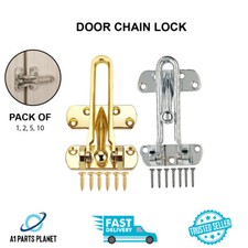 SECURITY DOOR GUARD RESTRICTOR LOCK CATCH REPLACEMENTSAFETY LOCK FOR DOOR CHAIN