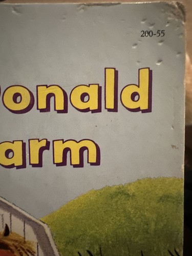 Vintage 1975 Little Golden Book 'Old MacDonald Had A Farm' #200-55 - Bild 2 von 9