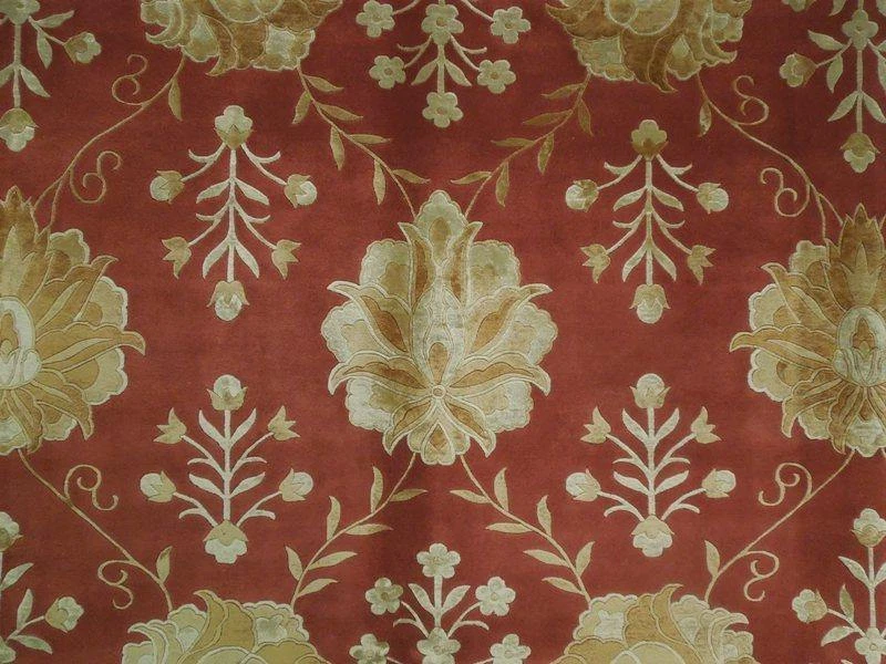 TRANSITIONAL 9x12 Wool & Silk Rug PIX-17249 - Image 4 of 4