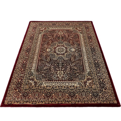 Orientalischer Teppich Kurzflor Orientteppich, Ornament Stil, Wohnzimmerteppich - Afbeelding 2 van 6