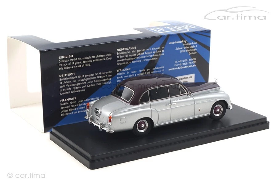 Rolls Royce Argento Alba Ghia Avenue43 1:43 60036 - Immagine 3 di 4