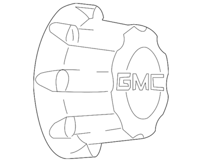 Genuine GM 9595469 Wheel Hub Center Cap for sale online | eBay