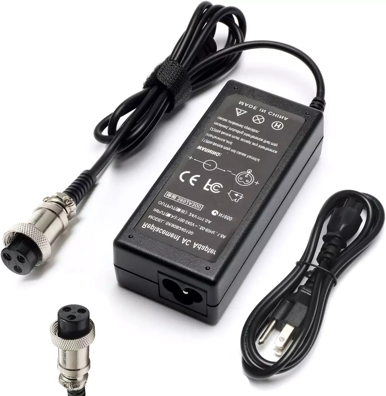 Cargador De Bater�A De 24V 1.5A Para Razor E100 E200 E300 MX350 MX400 ZR350 Y.