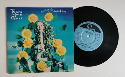 TEARS FOR FEARS 45 RPM 7'' VINYL (PROMO) SOWING THE SEEDS OF LOVE - Photo 1/2
