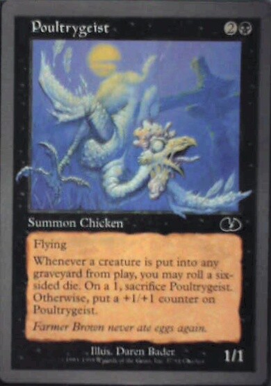 Poultrygeist - Unglued: #37, Magic: The Gathering Nm R110