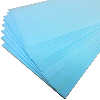 Hartschaum / Styrofoam-Platten grau / blau - 1, 2, 3, 4, 5, 6, 8, 10, 12, 15mm