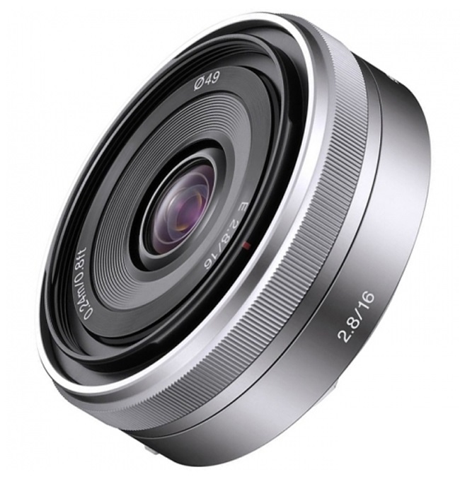 Objectif Sony E-mount 2.8/16mm - État Neuf - Occasion (collection Père)