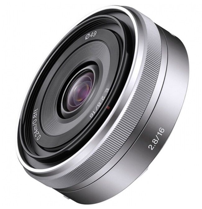 Sony SEL16F28 16mm F2.8 AF Wide Angle Lens f/Sony E-mount Sony SEL16F28 16mm F2.8 AF Wide Angle Lens f/Sony E-mount