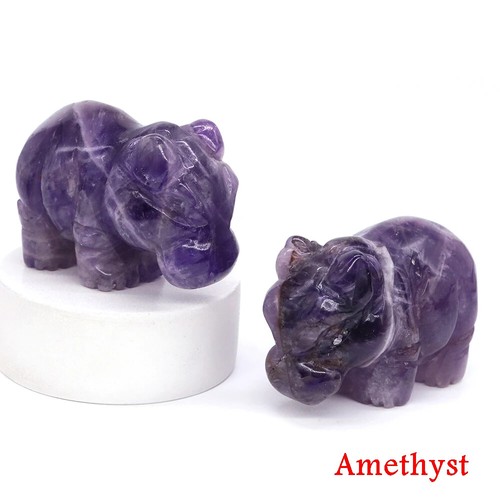 Natural Stone Hand Carved Healing Crystal Chakra Gemstone Home Decor Gift - Picture 8 of 16