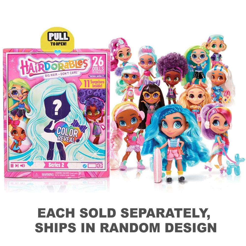 Hairdorables Surprise Doll Series (1pc Random) Australia