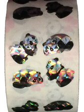 400 Panda Stickers In Roll Of 100 Modules 2x2. Each Sticker 78 Rpz1501 400 Panda Stickers In Roll Of 100 Modules 2x2. Each Sticker 78 Rpz1501