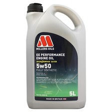 Millers Oils EE Performance 5w-50 5w50 Fully Synthetic Engine Oil - 5 Litres 5L