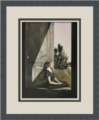 Andrew Wyeth、THE OLSON HOUSE、希少画集画、新品高級額 The Olson House, Cushing, Maine - Site of Andrew Wyeth's