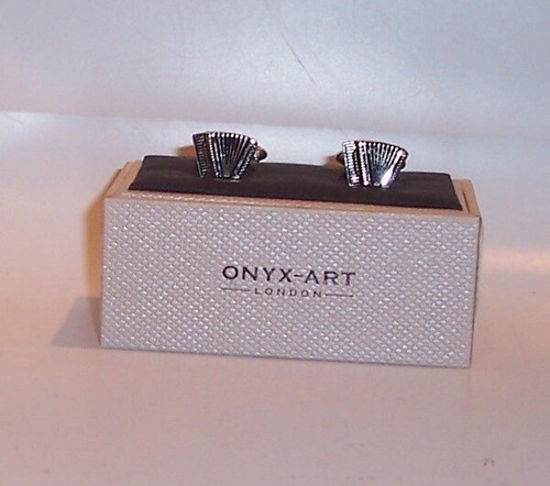 Musical Notes Cufflinks - notes, harps, accordian - Picture 7 of 8