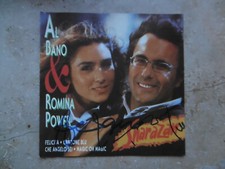 Al Bano & Romina Power autographs signed CD booklet "Sharazan"